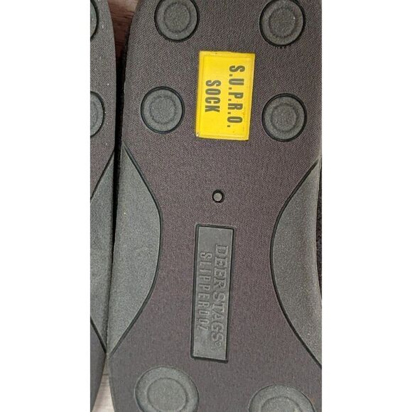 Deer Stags Slipperooz Mens Size 12 M Black Bearing Round Toe Clog Slipper main image 7